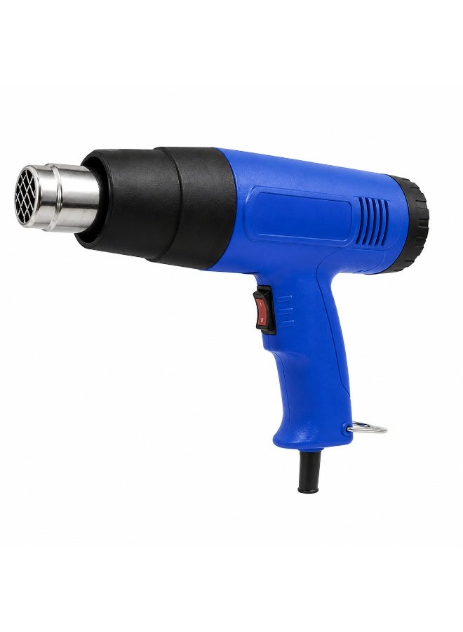 Hot Air Gun, Industrial Heat Gun with Dual Temperature Settings, Portable Electric Heat Gun for Shrink Wrapping, Paint Removal & DIY Use - Image 1