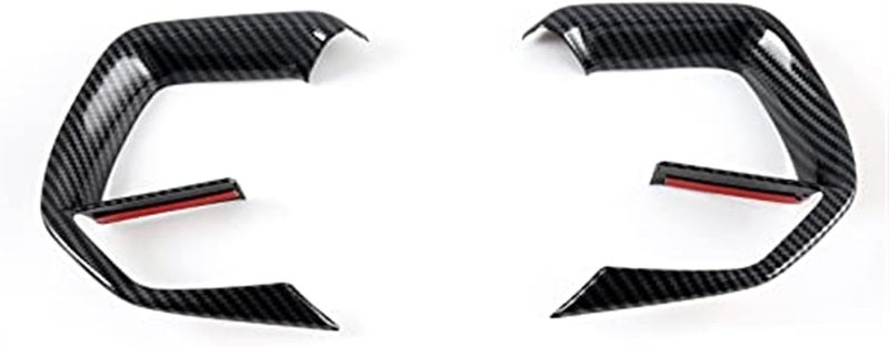 Wivplex Carbon Fiber Steering Wheel Button Frame Trim for Hyundai Tucson - Image 2
