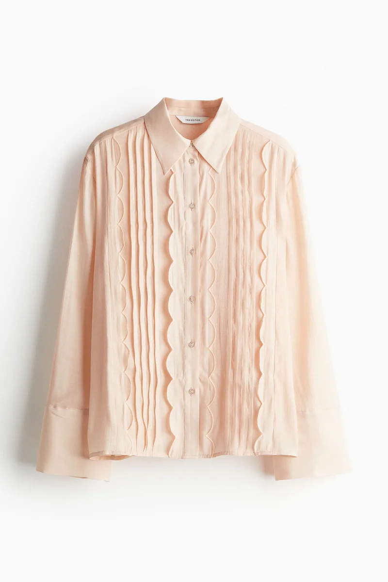 H&M Pleat-front shirt