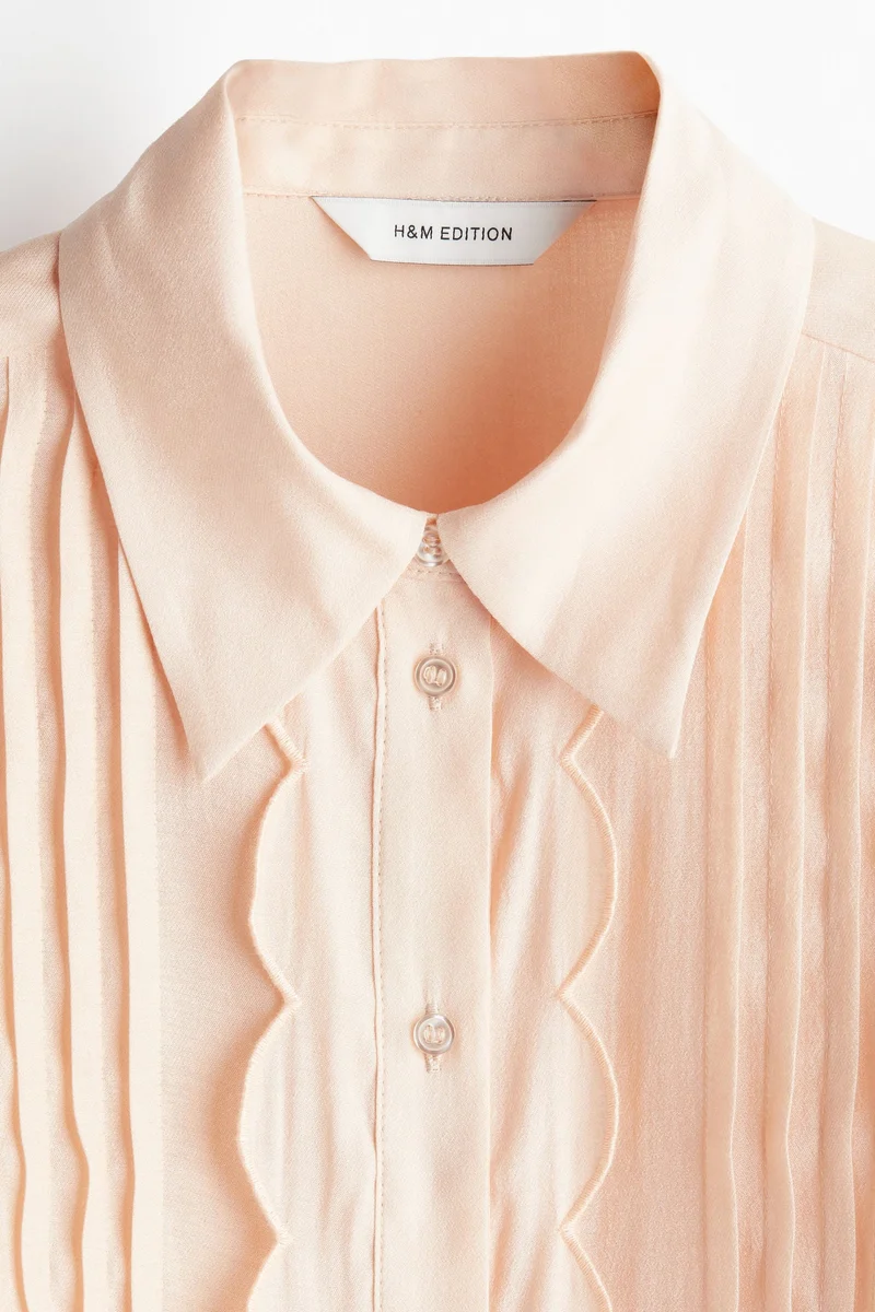 H&M Pleat-front shirt