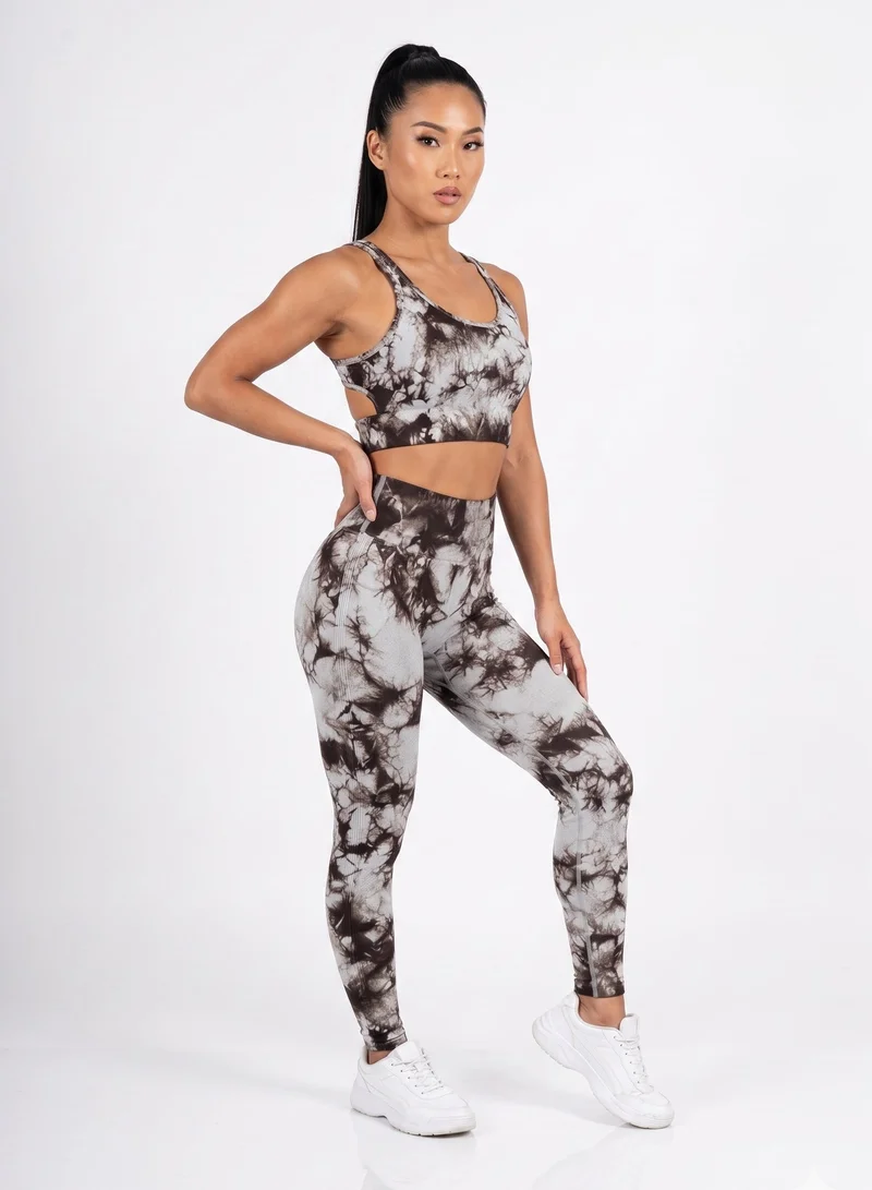 THUGFIT THUGFIT FunkyHues Performance-Stride Fitness Suit - Grey