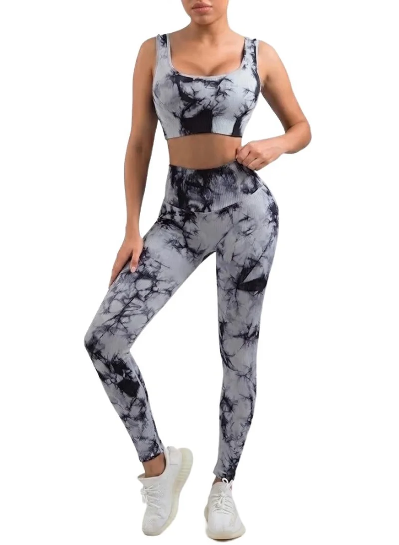 Thugfit Grey THUGFIT FunkyHues Performance-Stride Fitness Suit - Grey for Women | Best Price UAE