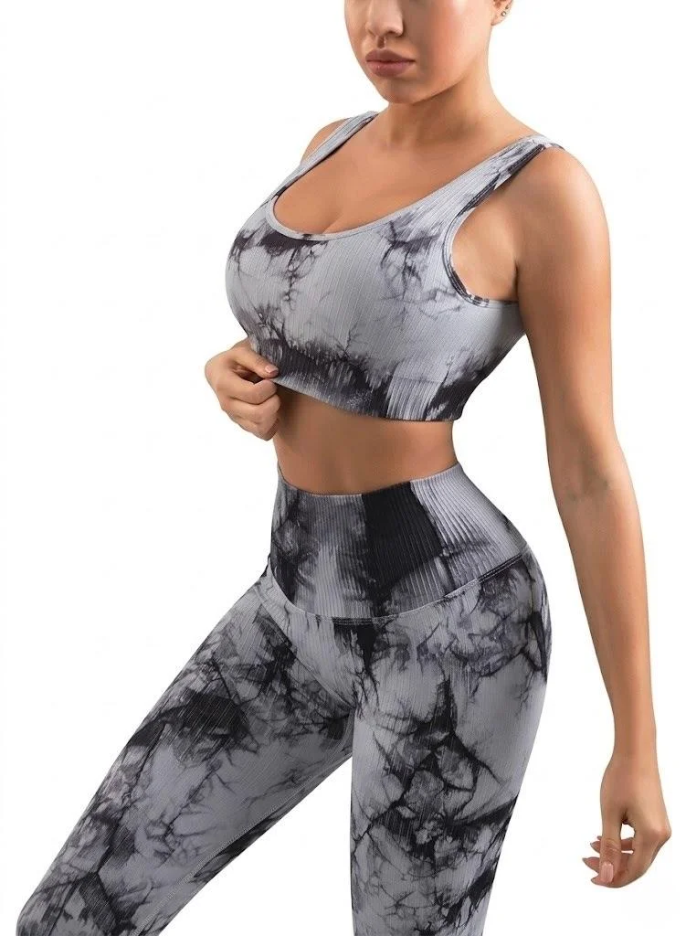 Thugfit Grey THUGFIT FunkyHues Performance-Stride Fitness Suit - Grey for Women | Best Price UAE