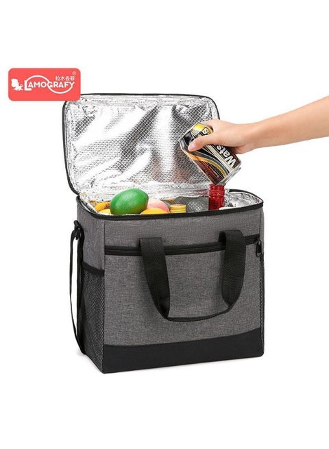 Thermal Gabardine Ice Box Lunch Bag