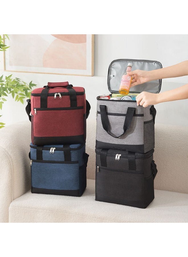 Thermal Gabardine Ice Box Lunch Bag