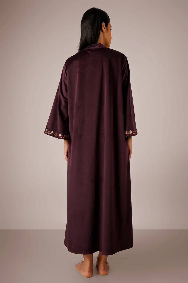 After Dark Cheryl, Wine Kaftan