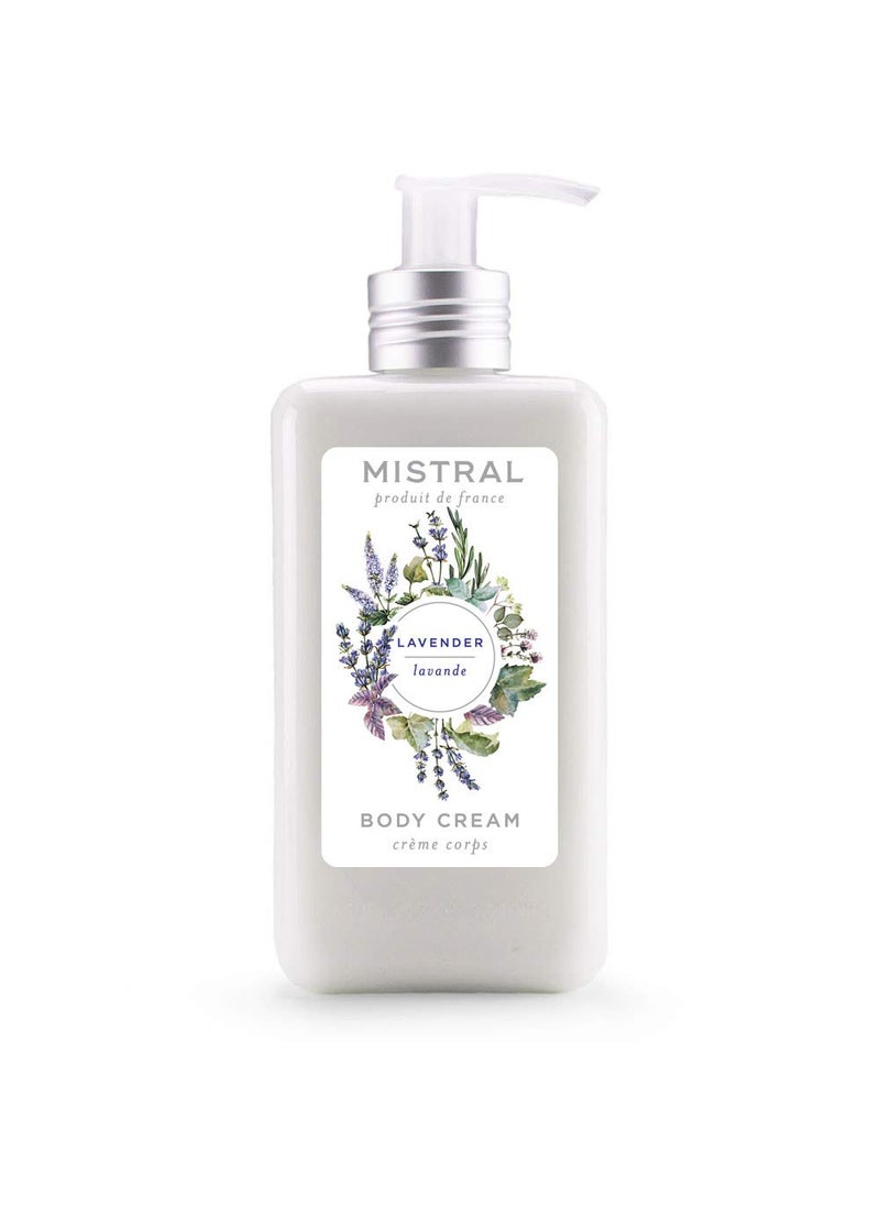mistral Mistral Body Cream Organic Shea Lavender 10 Oz 