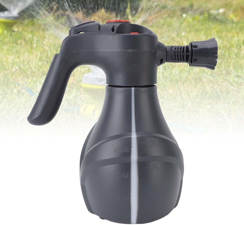 Electric Foam Sprayer with Rechargeable Battery, High Pressure Wireless Car Wash Gun with 5 Nozzles, USB Charging for Automotive Cleaning and Watering - Image 3