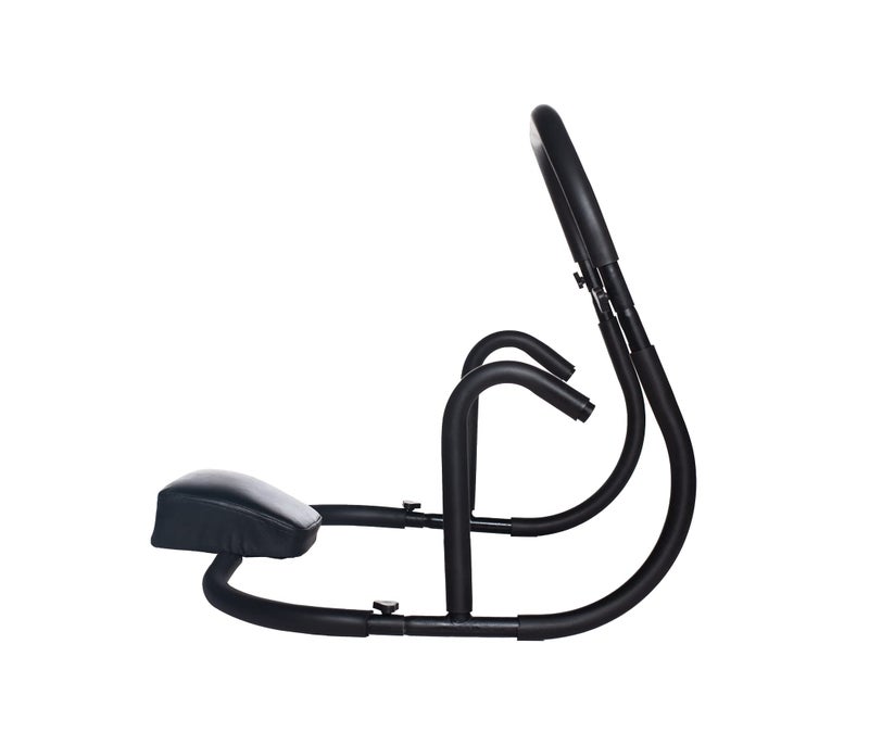 IRIS آلة تمرين البطن IRIS Fitness، مدرب تمرين البطن المحمول لمعدات صالة الألعاب الرياضية المنزلية (أسود) - Image 3
