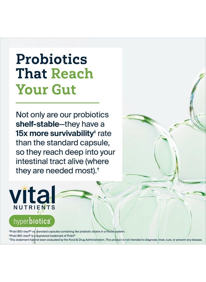 Hyperbiotics Vital Nutrients Pro-15 Prebiotics + Probiotics for Women and Men | 15 Science Backed Strains | Supports Occasional Constipation, Diarrhea, Gas & Bloating | 60 Vegan Time Release Pearls - Image 5