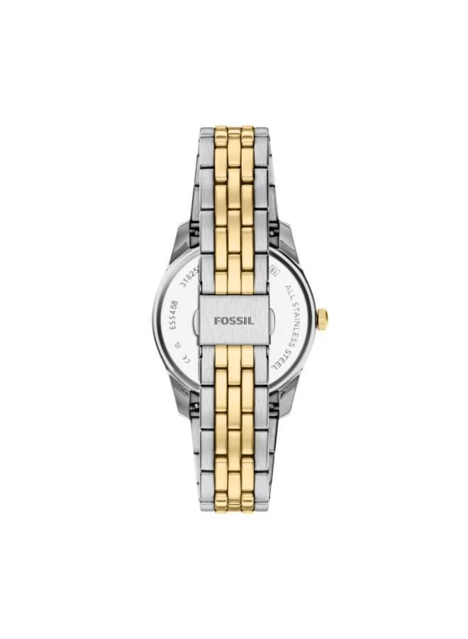 FOSSIL  ES5458 Analog Watch with Stainless Steel Metal Bracelet for Women | Best Price UAE