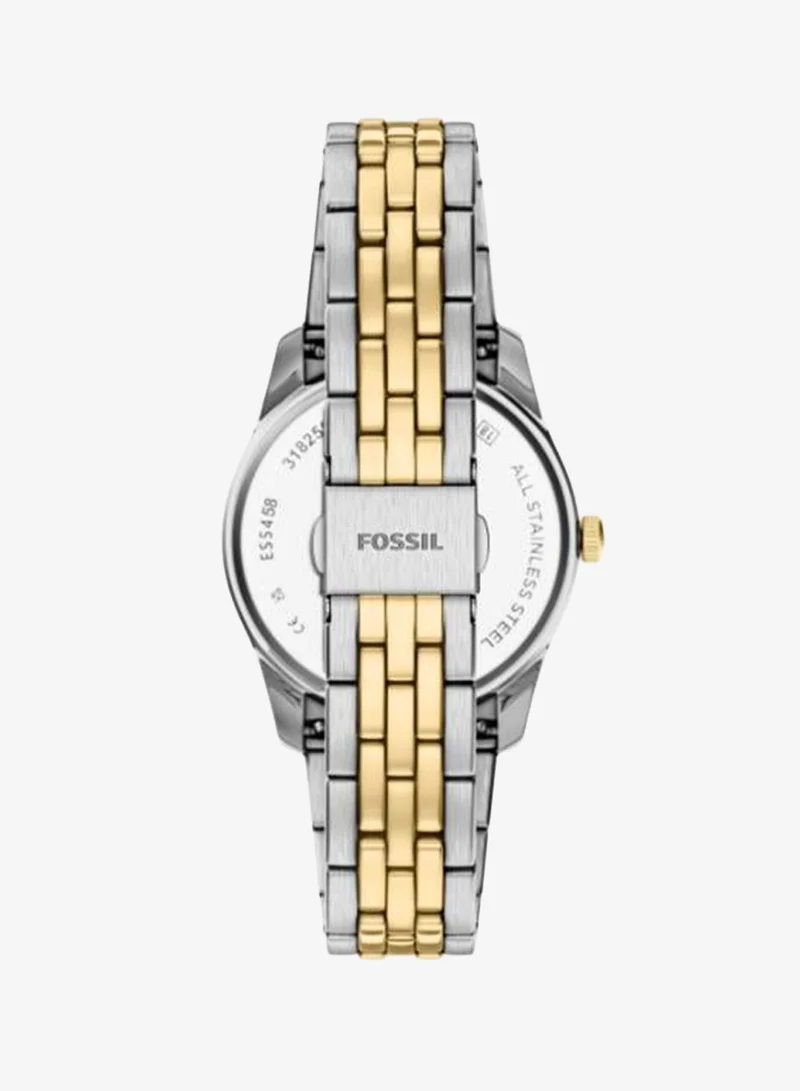 Fossil  ES5458 Analog Watch with Stainless Steel Metal Bracelet for Women | Best Price UAE
