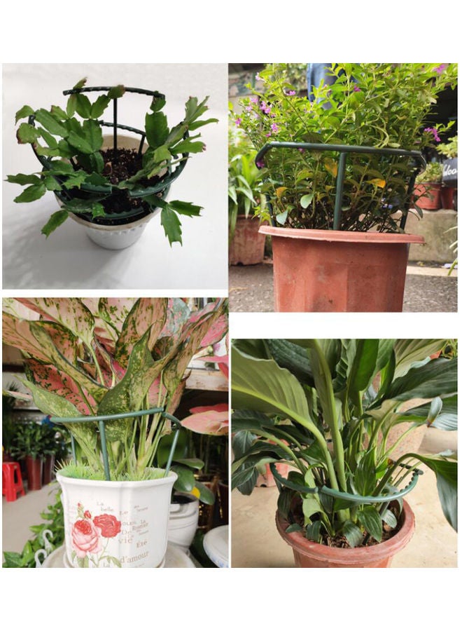 NIBEMINENT 6-Piece Plant Support Stand Green  - Image 4