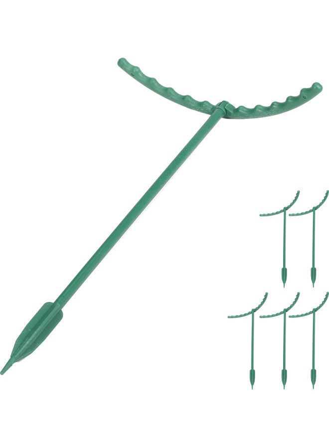 NIBEMINENT 6-Piece Plant Support Stand Green  - Image 2