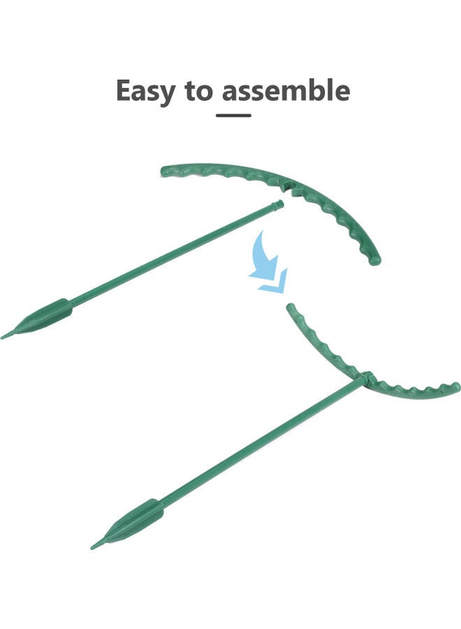 NIBEMINENT 6-Piece Plant Support Stand Green  - Image 5