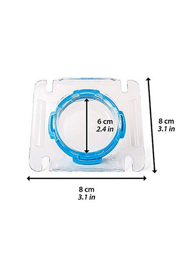 Ferplast Hamster Cage Play Tube | Replacement Wire Port Connector To Connect Play Tunnel To Hamster Cage, Wire Connector 3.15L X 3.75W With A Tube Diameter Of 2.4  Inches, Replacement Part Only*  - Image 2