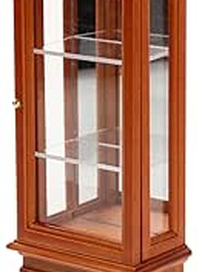 Miniature Dollhouse Bookcase Solid Wood Display Shelf For DIY Model Kit Decor - Image 1