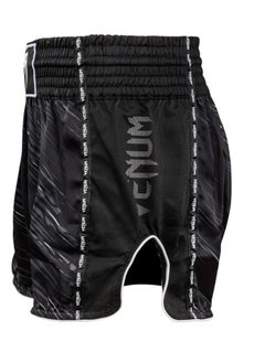 VENUM VENUM RAPID MUAY THAI SHORTS BLACK/STORM GREY  - Image 3