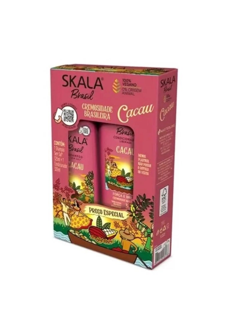 SKALA Skala Expert - Cocoa Extract Shampoo and Conditioner Set 