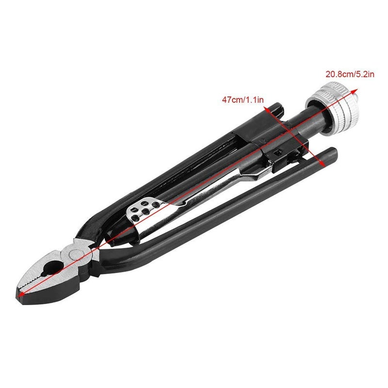 Hetkrishi 6 Safety Wire Twisting Pliers High Carbon Steel Forgingock Twist screwdriverLock Twist Twister Electrical Wire Pliers Automatic Return Quick Twist Pliers Hand Tools - Image 3