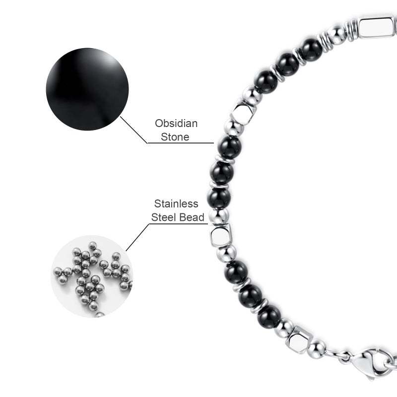 SIUMAL Beaded Bracelets for Women - Silver and Gold Boho Bracelets, Trendy Jewelry Gifts for Lover, Mom, Friends - Image 5