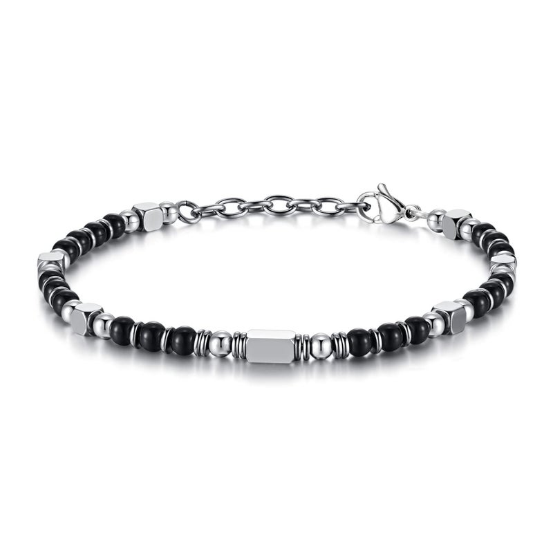 SIUMAL Beaded Bracelets for Women - Silver and Gold Boho Bracelets, Trendy Jewelry Gifts for Lover, Mom, Friends - Image 1