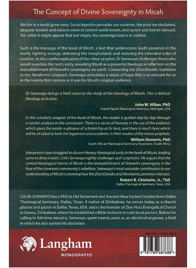 The Concept of Divine Sovereignty in Micah: A Vision for the Fulfillment of the Abrahamic Promises  - Image 2