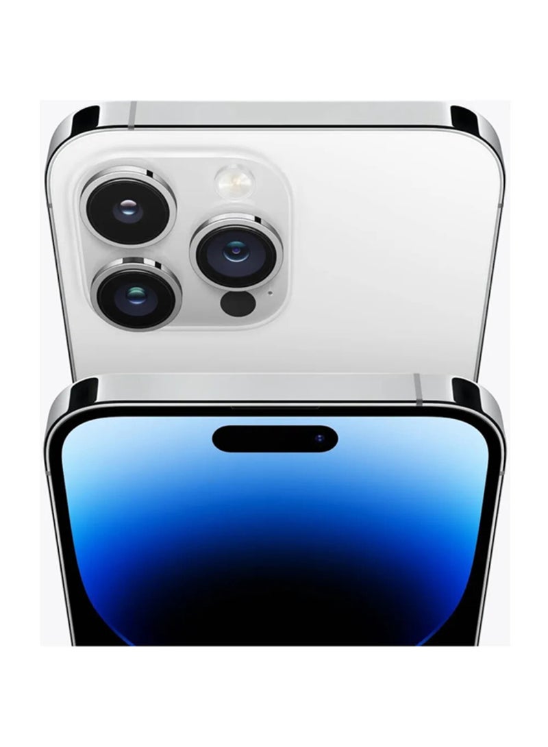 Apple Refurbished - iPhone 14 Pro 256GB Silver 5G With Facetime - International Version - Image 5
