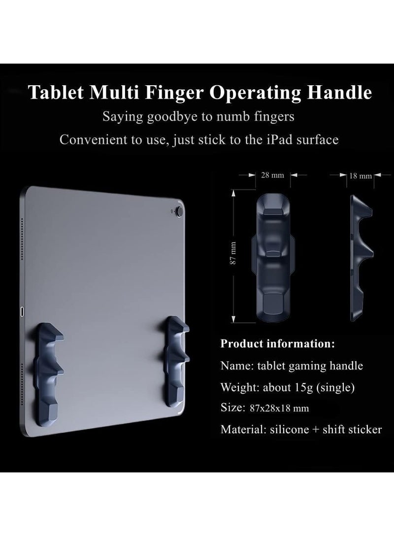 Generic - Gaming Handle for iPad - Multi-Finger Operation Silicone Gamepad Grip, Tablet Game Controller for PUBG, Knives Out, Rules of Survival - Image 1