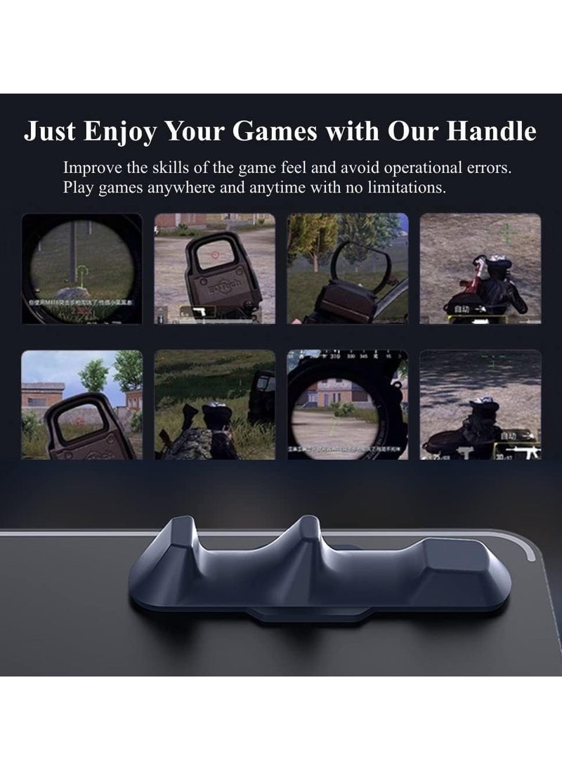 Generic - Gaming Handle for iPad - Multi-Finger Operation Silicone Gamepad Grip, Tablet Game Controller for PUBG, Knives Out, Rules of Survival - Image 1