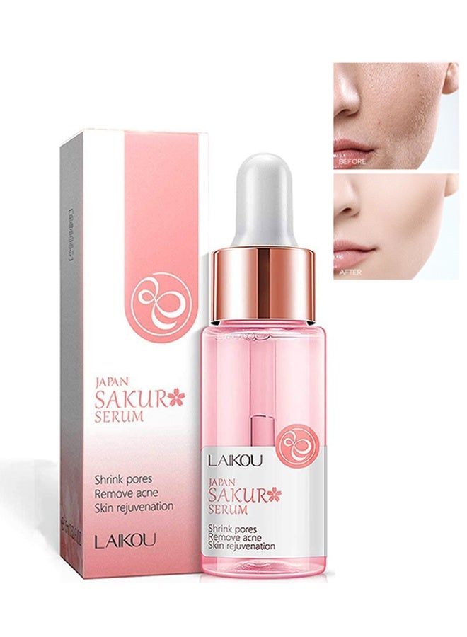 لايكو سيروم ساكورا الياباني - علاج توحيد اللون وشد المسام، سيروم مرطب ومهدئ للبشرة 17 مل - Image 1