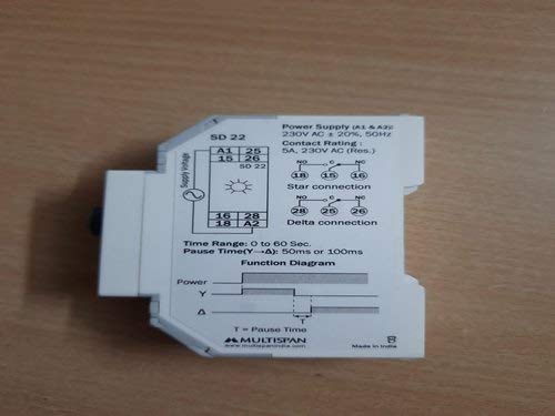 Multispan Star Delta Timer 5A SD22 - Image 2