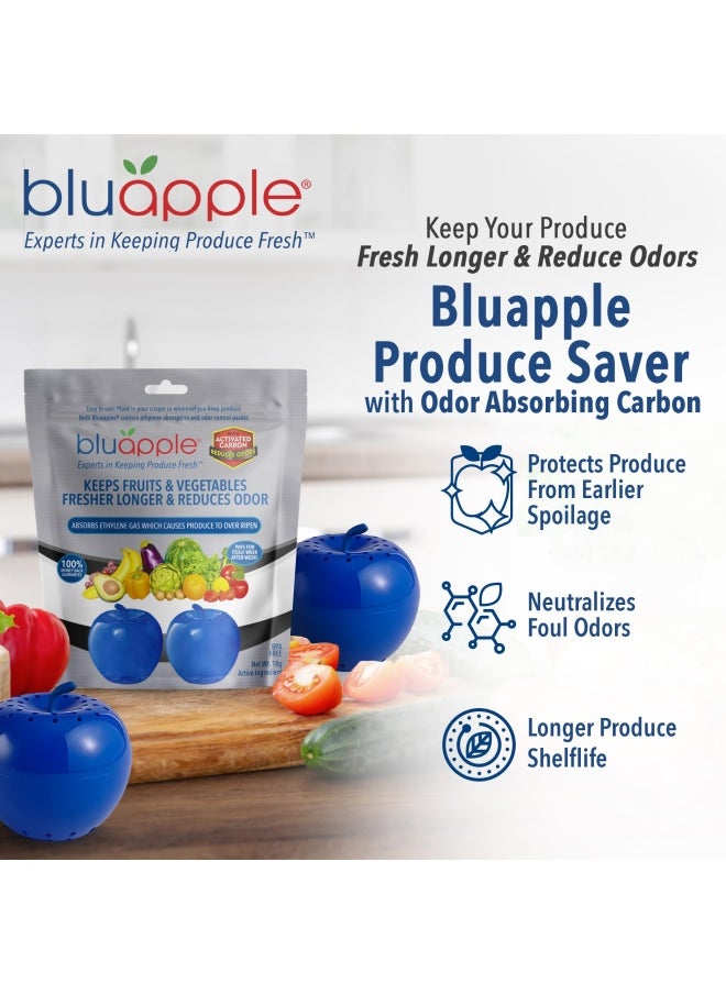 Bluapple   With Activated Carbon Keeps Produce Fresher Longer And Absorbs Odors For Fresh Fruits
