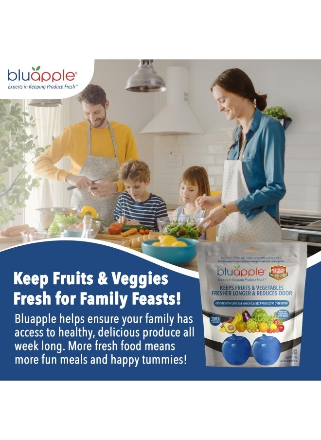 Bluapple   With Activated Carbon Keeps Produce Fresher Longer And Absorbs Odors For Fresh Fruits