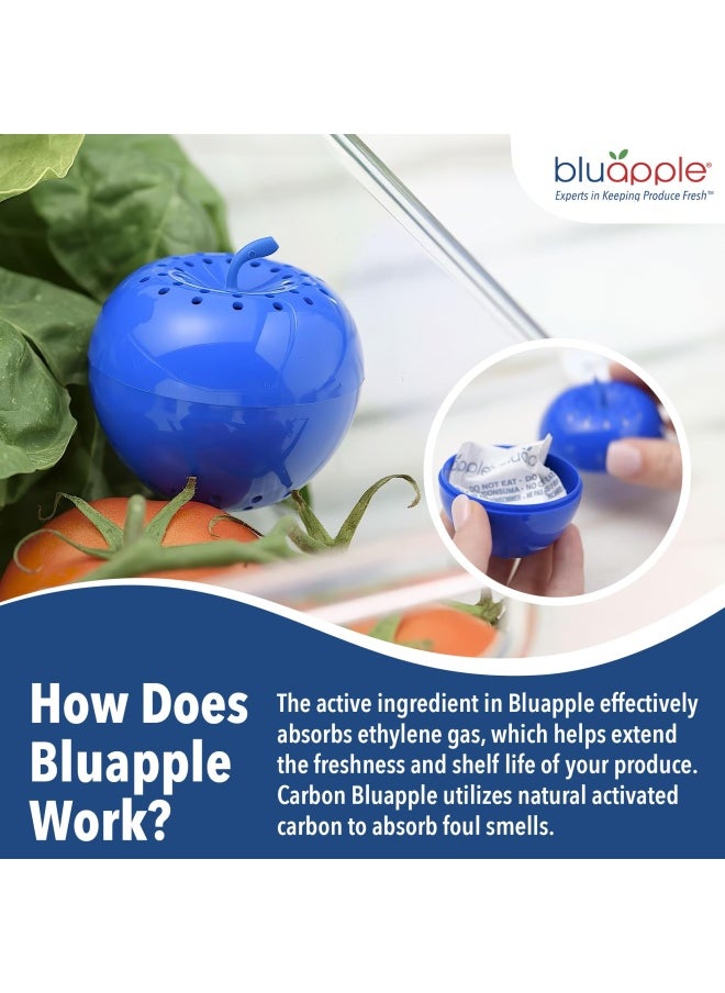 Bluapple   With Activated Carbon Keeps Produce Fresher Longer And Absorbs Odors For Fresh Fruits