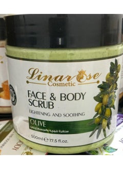 LINAROSE Face and body scrub olive 500 ml 