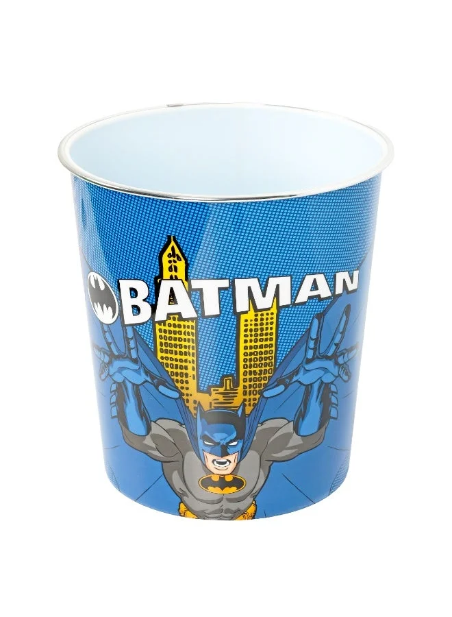 وارنر بروس. Warner Bros. Batman Kids Plastic Dustbin