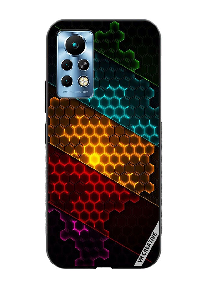 VR CREATIVE Protective Case Cover For Infinix Note 11 Pro Design Multicolour - Image 1