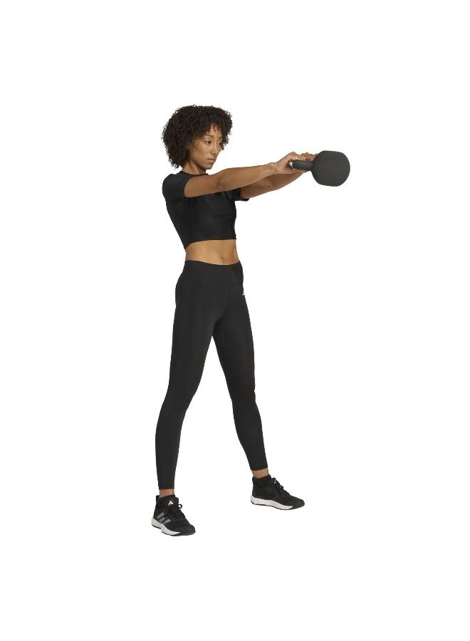 Adidas We T-Shirt Shn Black T-Shirt (Short Sleeve) T-Shirts For Women - Image 3