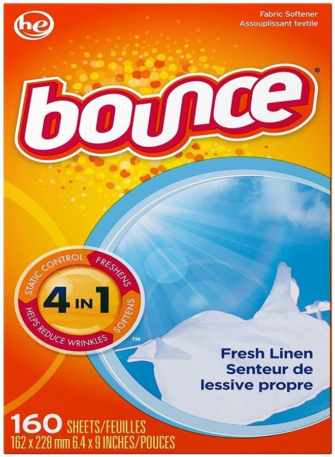 Bounce Fabric Softener Sheets, 160 Count