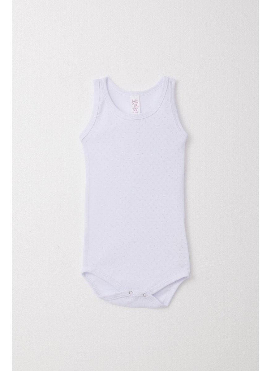 Baby Girl Snap Vest Bodysuit Jacquard 9 Months-3 Years, White - pzsku/Z8571E29BE12BFCEF245FZ/45/_/1734358483/e8a703d7-b56f-44fa-bdab-3440926ce90c