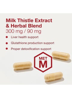 Protocol For Life Balance Protocol Liver Detox Support* - Liver Cleanse Detox* - Glutathione Supplement - Milk Thistle & Methionine - Dairy Free & Vegan - 90 Veg Capsules  - Image 4