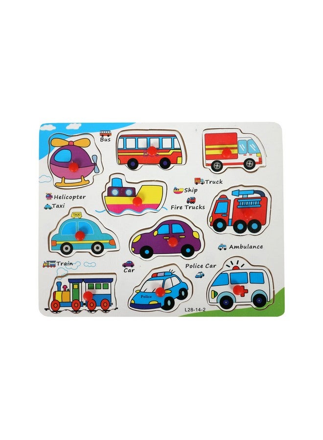 Chocozone Wooden Learning Educational Board For Kids, Puzzle Toys For 2 Years Old Boys & Girls (Alphabets, Numbers & Shapes) - Image 4