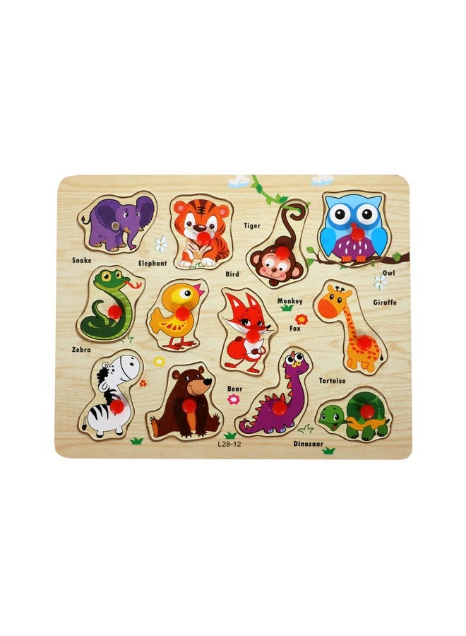 Chocozone Wooden Learning Educational Board For Kids, Puzzle Toys For 2 Years Old Boys & Girls (Alphabets, Numbers & Shapes) - Image 5