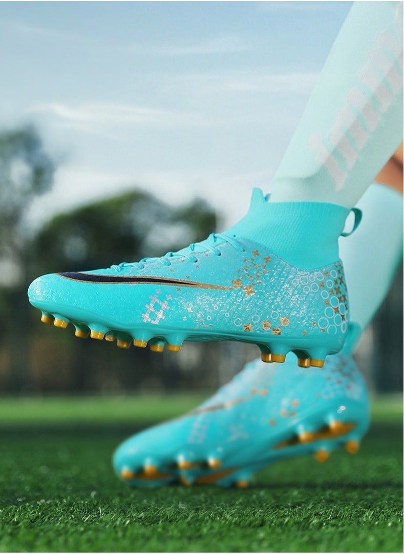 Generic - Mens Soccer Shoes For Outdoor Indoor Professional Youth Boys Soccer Shoes Unisex Soccer Shoes. - Image 1