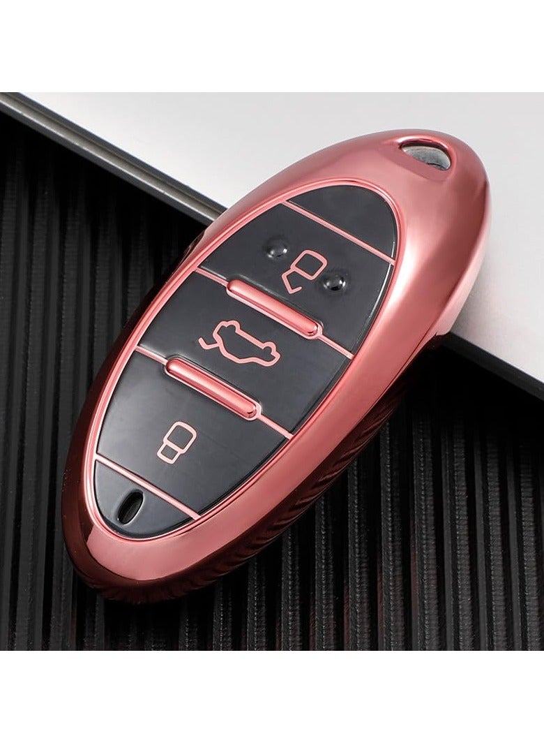 For Cars - Key Case for 2021 FAW Bestune T77 Key Case T77pro New B70 Buckle T55 Bestune T33 Car Shell Bestune T99 Bag - Image 1