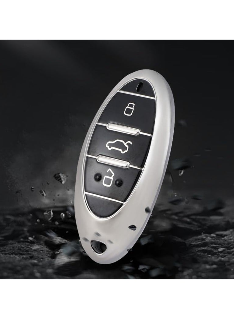 For Cars - Key Case for 2021 FAW Bestune T77 Key Case T77pro New B70 Buckle T55 Bestune T33 Car Shell Bestune T99 Bag - Image 4