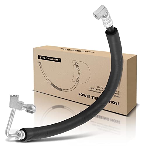 A-Premium Power Steering Hose Pressure Hose Line Assembly Compatible with Infiniti FX35 2009-2012 FX37 2013 3.5L 3.7L From Pump Replace# 497201CB0A - Image 1