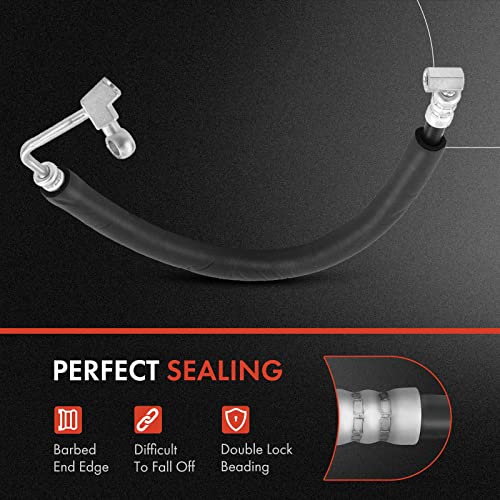 A-Premium Power Steering Hose Pressure Hose Line Assembly Compatible with Infiniti FX35 2009-2012 FX37 2013 3.5L 3.7L From Pump Replace# 497201CB0A - Image 3