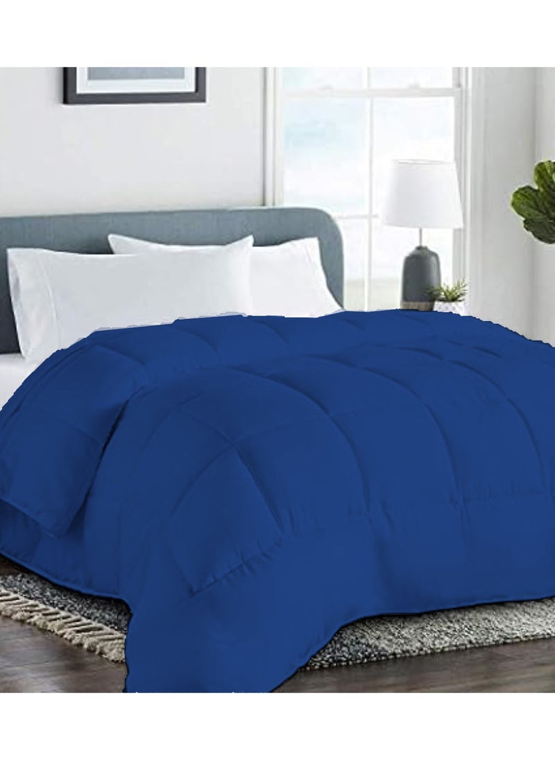 MAXQON Duvet Comforter Microfiber for King/Queen Size Mattress 150x200, 200x220, Color Blue  - Image 3